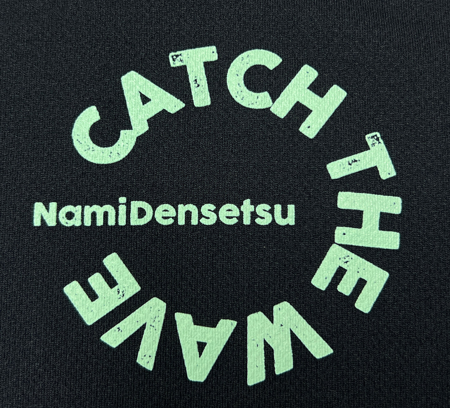 【NAVY】サーフドライTee ”Catch The Wave”